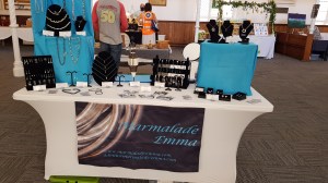 Photo of Marmalade Emma's first stall in Emmanuel's Yard at the Trowbridge Weaver's Market, June 12 2021